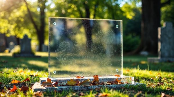 Découvrez les avantages des plaques funéraires en plexiglas personnalisées
